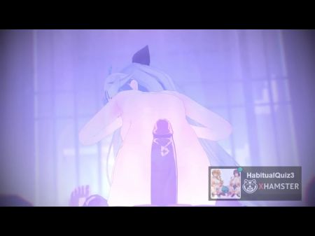MMD R18 Yamakaze y Kawakaze, que han sido entrenados para convertirse en Succubus 3d Hentai 