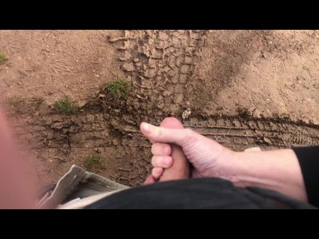 A Little Truck Stroking And Outdoor Pissing And Humping
