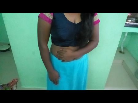 Exciting Tamil Aunty In Blouse