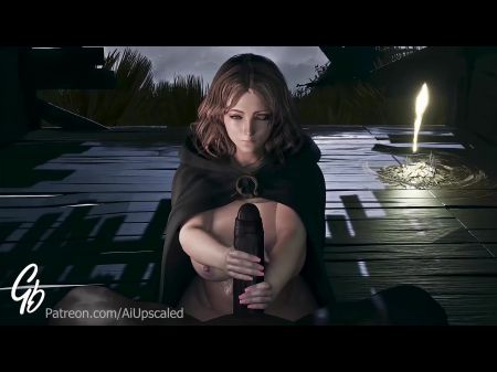 Мелина освобождает путешественника 4k Ai Appareed 