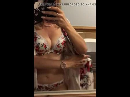 Showing Off My Undergarments In Restaurant Toilet