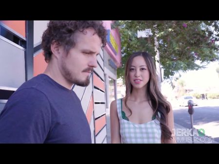 Jerkaoke - Atemberaubende petite asiatische Teenie Alexia Anders will ficken 