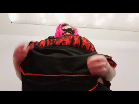 Bootylicious Babe Displays Her Flawless Titties And Sexy Cootchie For Dad