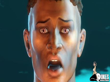 puta de vampiro dominada por polla africana negra (barco de vampiro 