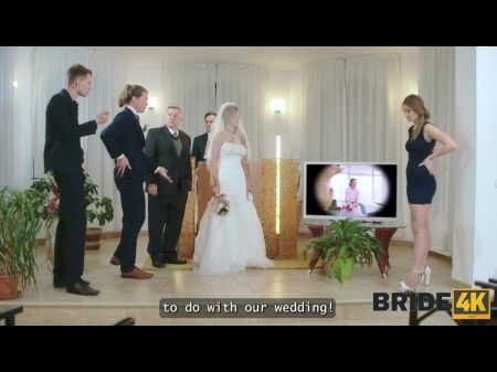 BRIDE4K. Die Follien unschuldiger Mädchen in Weiß. Die beste Brautporno -Zusammenstellung 