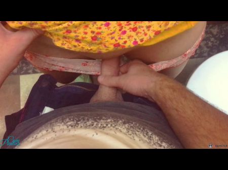 Stranger Cum In My Underpants In Restaurant Restroom