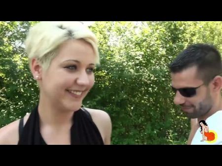 Pawg Blonde Celia Mit Einem Gangbang 