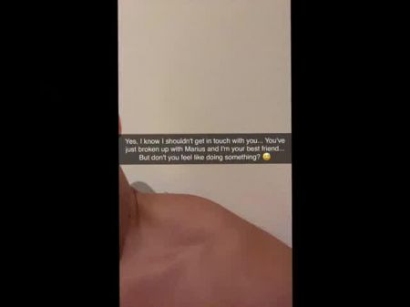 غش في سن المراهقة البالغة من العمر 18 عامًا على صديقها مع زوجها السابق على Snapchat بعد تمرين الصالة الرياضية أسلوب هزلي 