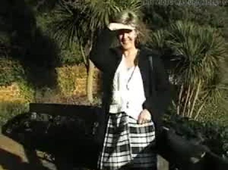 Sara In The Winter Garden