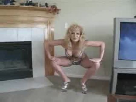 Milf Silver Bikini Strip 