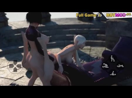 Schön, Männliches Fucks Girl 3d Futa Hentai Porno Video 