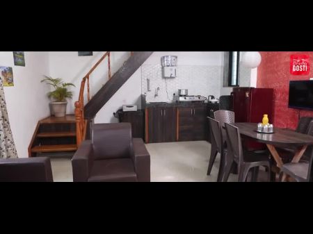 Desi Hot Girl Tiene Sexo Romántico 