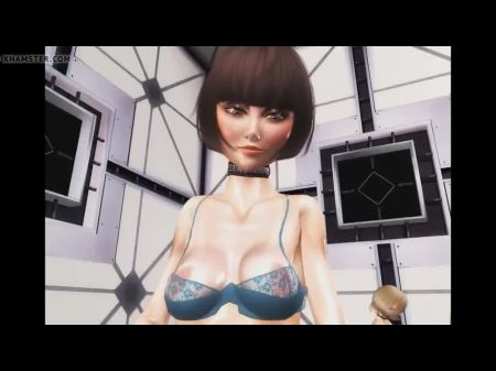 Song For Father Adorable Bare Woman Dog Collar