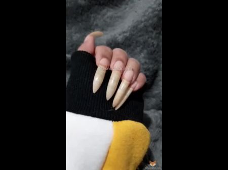 色情性感长指甲