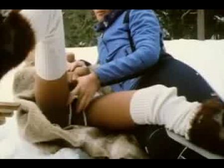 Crotchless Underpants In Snow