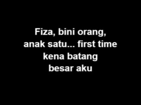Fiza , Bini Orang