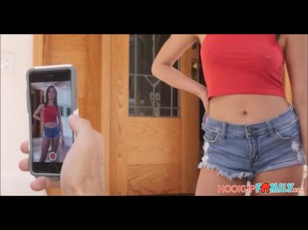 Moneyless Latina Teenager Step Sista Maya Bijou Romped By Brother