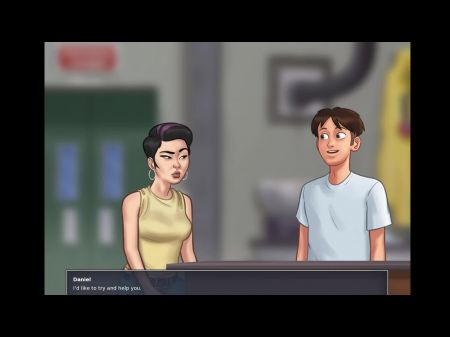 Летняя сага Красивая Русская женщина занимается потрясающим сексом с огромным членом (Хадн) 