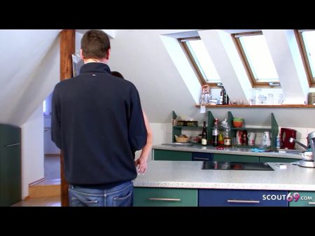 Deutsch hässliche reife Mutter verführt, um von Big Dick Step Son 