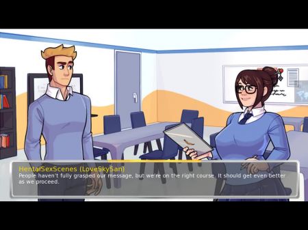 Academia 34 Overwatch (young & Naughty) Parte 33 Miss Mei Está Cachonda Por Hentaisexscenes 