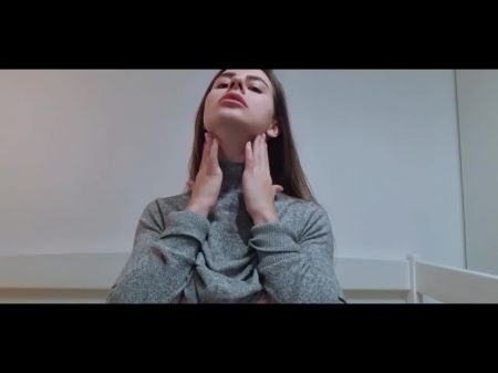 Masturbação sexy no pescoço 