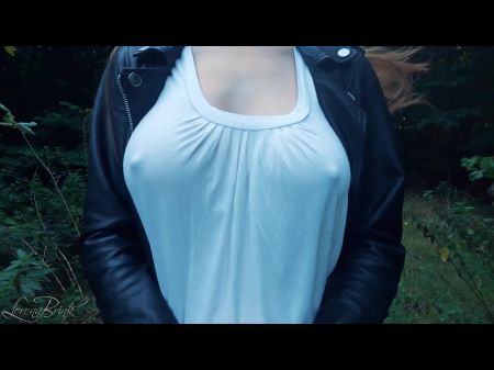 Boobwalk: Weißes Hemd 