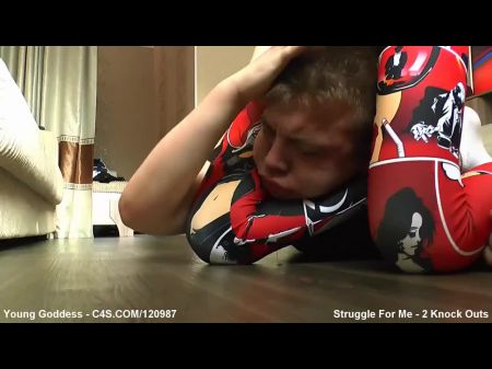 Teaser 39 - Headscissors - Ass-smothering - Mixed Wrestling