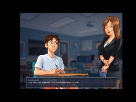 Summertime Saga Part 7 - The Naughty Cougar French Instructor