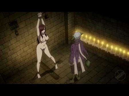 Fairy Tail Erza Scarlett sin censura 