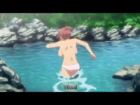 (Issho no H Shiyo 6) Los primos de la agricultura van desnudos por el río 