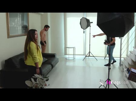 سيدة تنظيف الهواة تصبح وقحة عند الحصول على مسمر من قبل الديك الكبير 