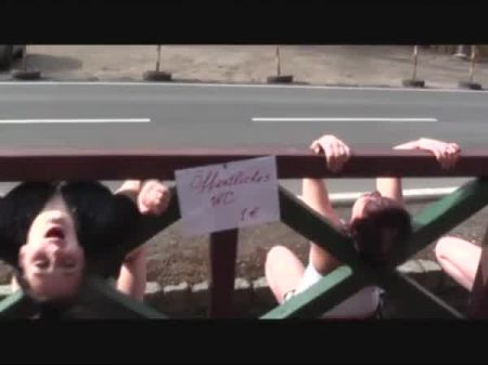 3 Hartgeldnutten Oeffentlich Klo Missbraucht 