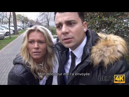 El coleccionista de deudas folla a la novia con vestido blanco 