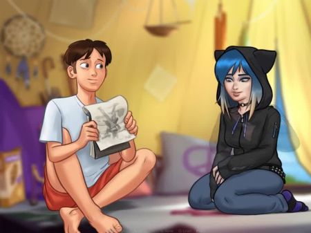 Summertime Saga - Cookie Jar - All Intercourse Sequences Only - Eve #2 Part 26