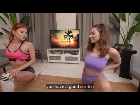 Inviting Spreading Lesson Leaves Ladies Out Of Breath With Climaxes