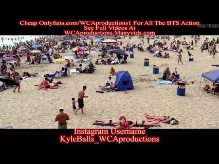 Beach Changing Room With My Step Mother Part 3