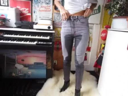 Jeans benetzen 