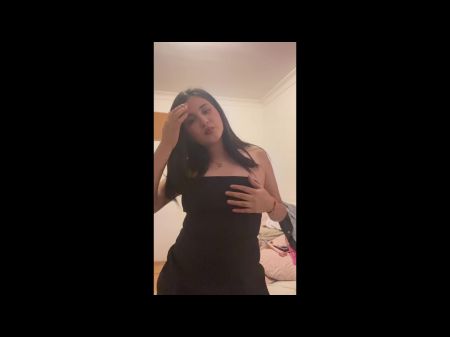 Virgin Getting Stripped After A Lengthy Day + Touching My Hooters