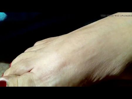 Footjob In Car 2