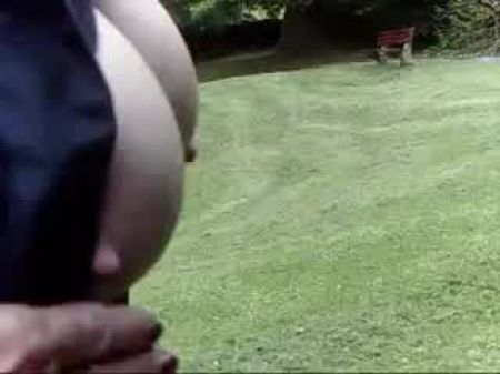 Las tetas de Pandora y mi polla en el parque público Harlech 