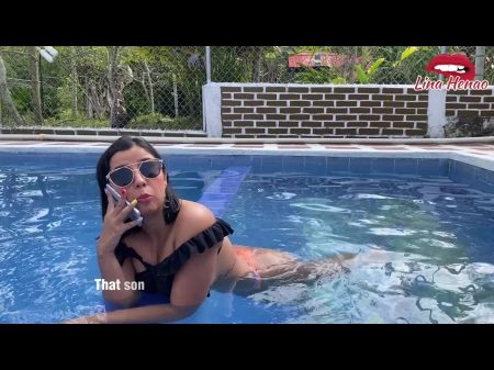 Naughty Cheating Wife Shags With The Gardener Until She Gets All His Cum