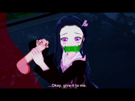 Nezuko Kamado pierde su Slayer de Demonio de Virginidad 