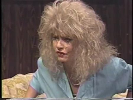 Superior Fair Haired 80s Porno Goddess In Wonderful Lingerie Has Cord - On Bang