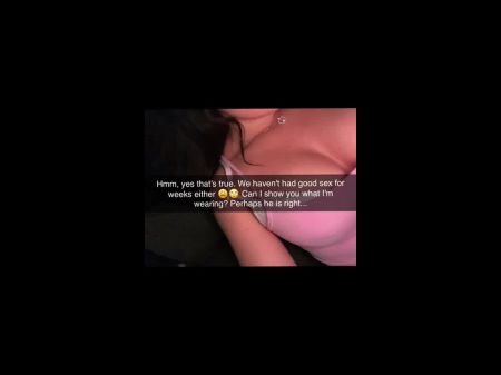我和我最好的朋友他妈的，然后在Snapchat上寄给我的伴侣，欺骗他们