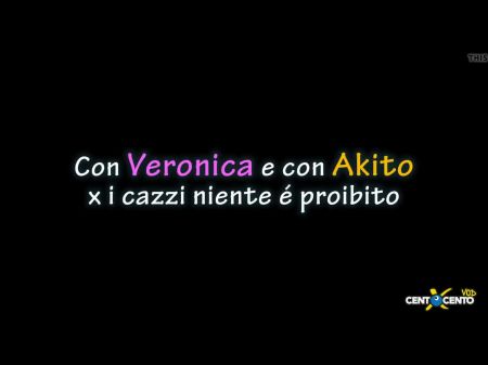 Con Veronica e Con akito per i cazzi niente proibito cxc 