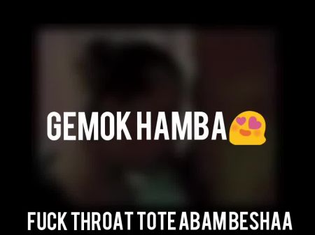 Gemok Hamba Blowjob Konek Bengkok Atas (Nicht -Hijab -Version) 