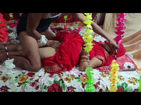 Suhagraat Indian Fresh Married Cauple First-ever Night Honeymoon Messy Talk