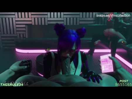 Judy Alvarez And V Cyberpunk 2077