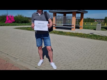 Ich Ließ Mich Von Einem Fremden Auf Einem Parkplatz Der Autobahn Ficken 