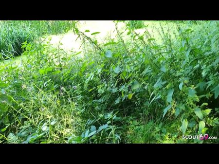 German Black Ebony Nubile Zaawaadi Rapid Outdoor Sex With White Boy